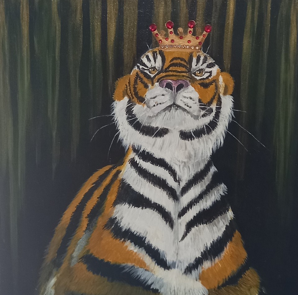 YOU LOOKING AT ME? ...50 X 50 CMS
