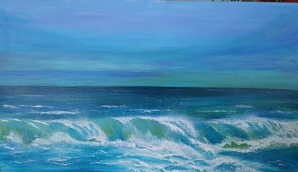 THE WAVE......70 X 40 CMS